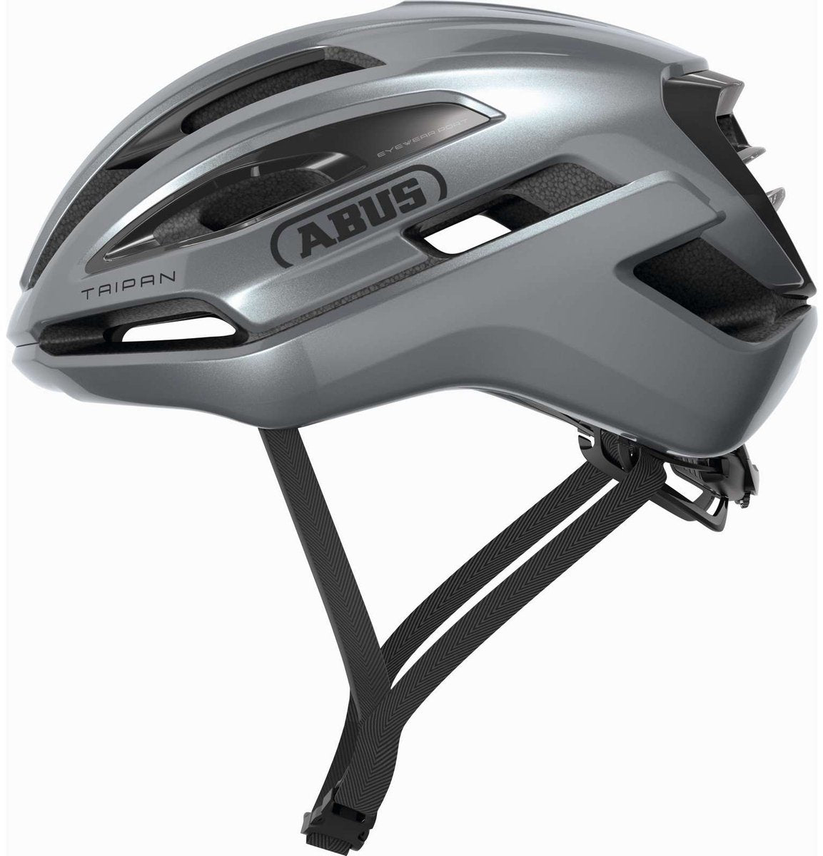 Abus helm taipan graphite silver l 57-61cm