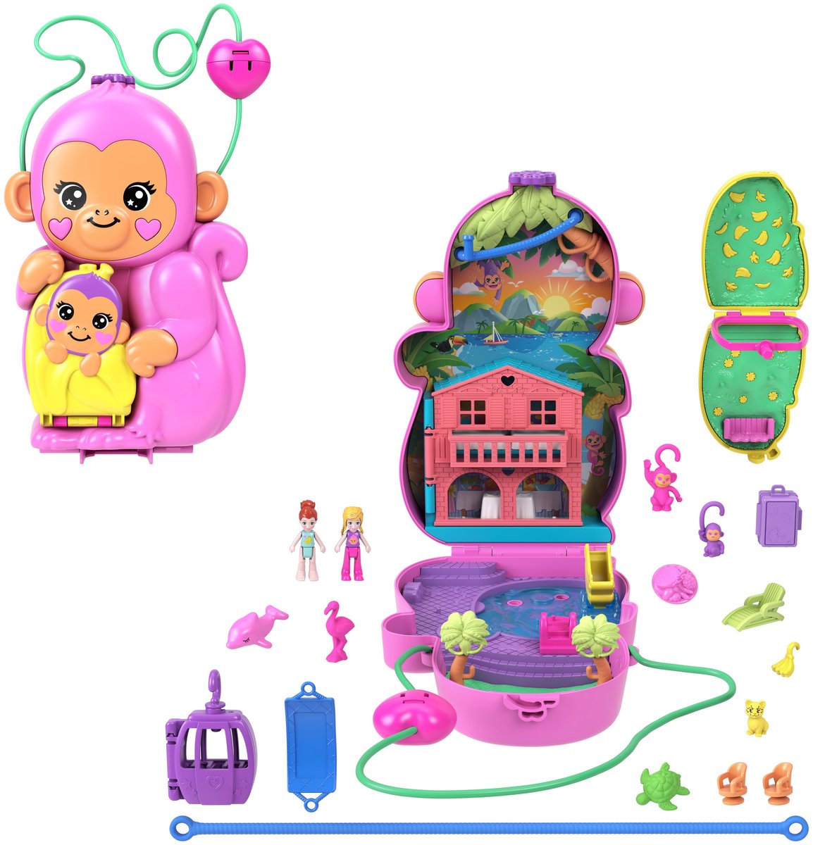 Polly Pocket Affe