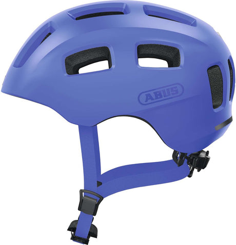 Abus Fahrradhelm youn-i 2.0 mono blue m - 52-57 cm - blau - geeignet für den Einsatz an Elektrofahrrädern - Cityfahrrädern - 260 g