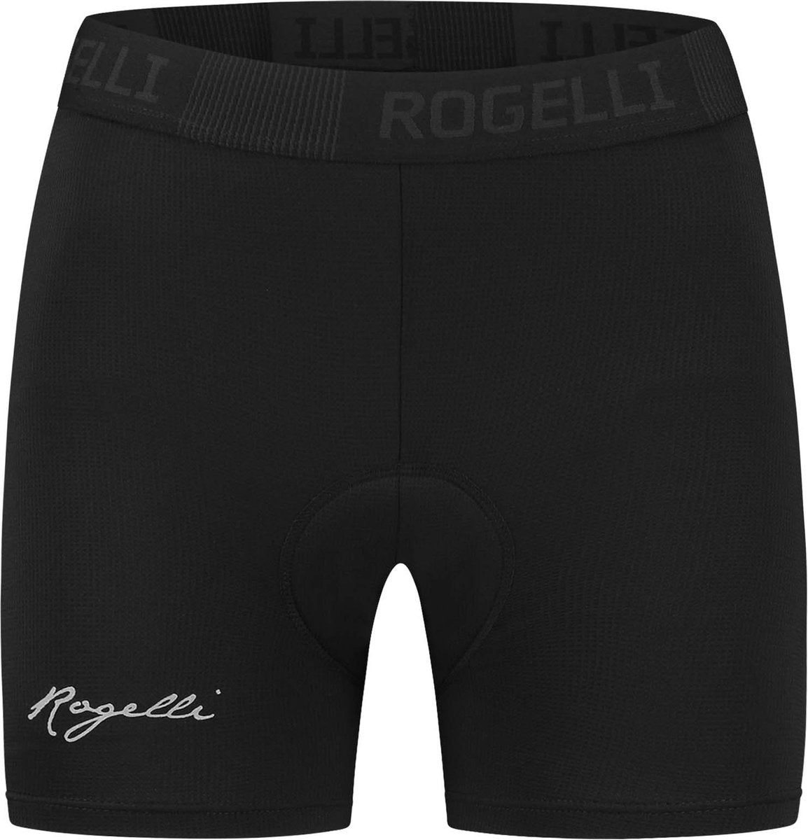 Rogelli fietsonderbroek dames - met zeem - zwart - xl
