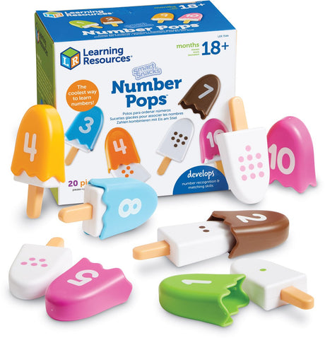 Lernressourcen smart snacks® numberpops™ – 2+