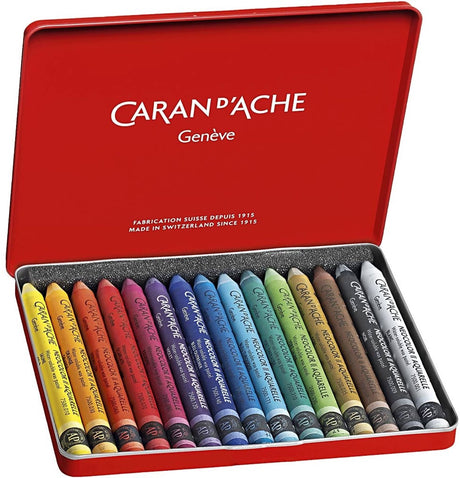 Caran d'ache https: www.cchobby.nl caran-d-ache-neocolor-ii-l-10-cm-thickness-8-5-mm-various-colours-15-piece-1-box