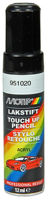 Motip 951020 - auto lakstift - zwart metallic - 12 ml