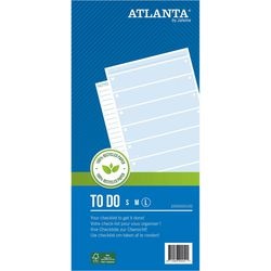 Djois atlanta notitieblok to-do groot 15 x 29.7 cm wit