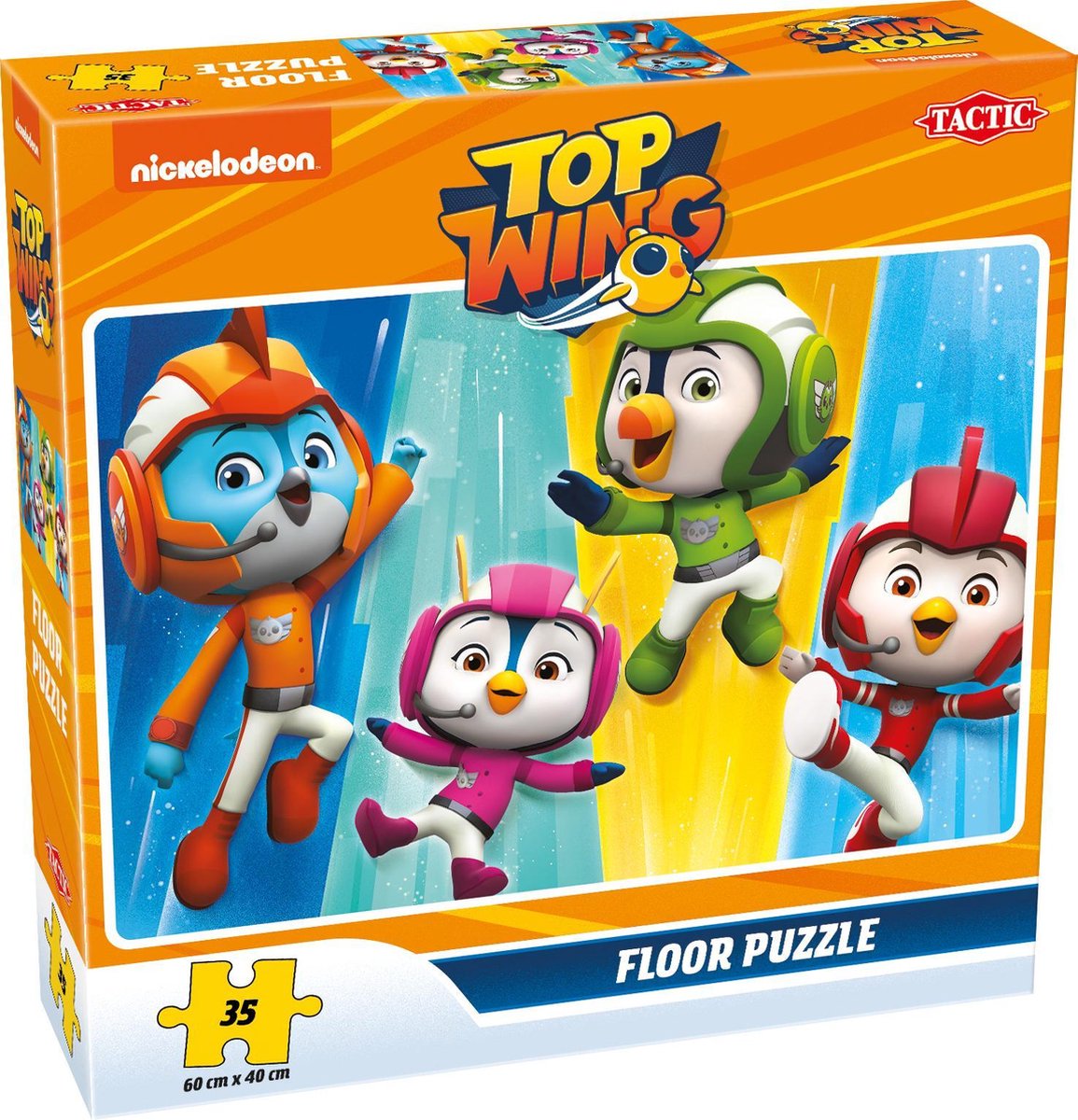 Tactic Top Wing Bodenpuzzle – Puzzle – ab 3 Jahren – 35 Teile – 60x40 cm