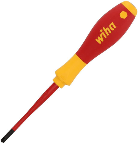 Wiha-Schraubendreher | Größe SL PZD 1 | Klingenlänge 80 mm VDE-isoliert | intelligente Lösung | 1 Stück - 36329 - 36329
