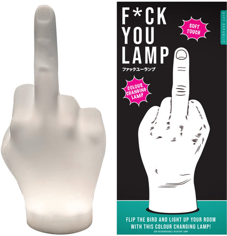 Gift Republic Lampe – f*ck you