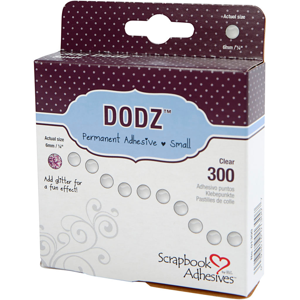 Dodz https: www.cchobby.nl -selbstklebende-punkte-d-6-mm-dicke-0-5-mm-300-stück-1-box