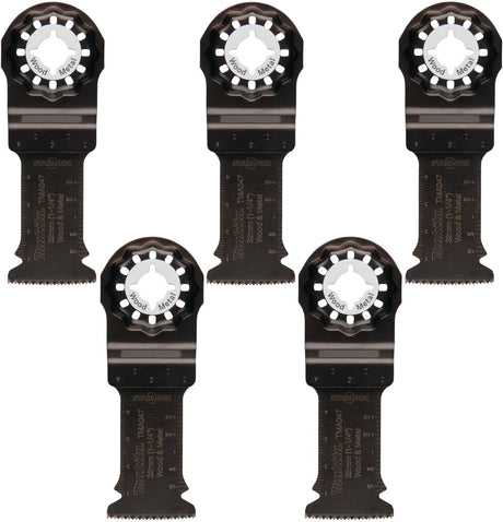 Makita Zubehör Tauchsägeblatt 32 mm Holz Metall (5 Stück) – B-64814-5 – B-64814-5