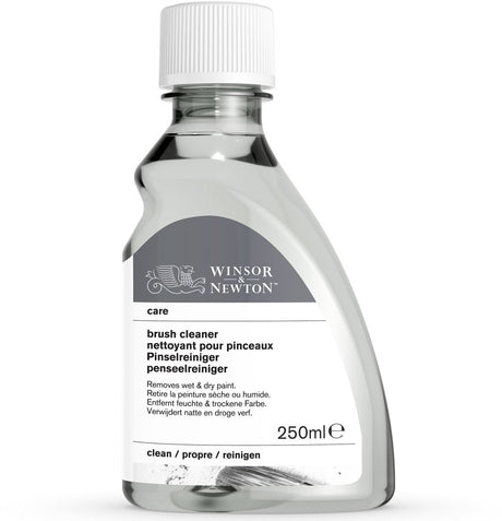 Winsor Newton 3039740 Künstlerpflege Pinselreiniger 250 ml – Pinselreiniger für Öl-, Acryl- und Alkydfarben