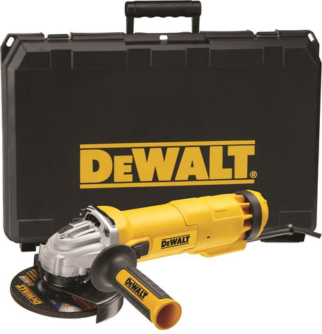 Dewalt Winkelschleifer mit Schiebeschalter und Wiederanlaufschutz 1400 W DWE4237K-QS
