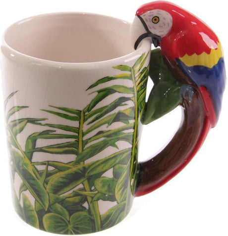 Puckatorbecher mit Papageiengriff