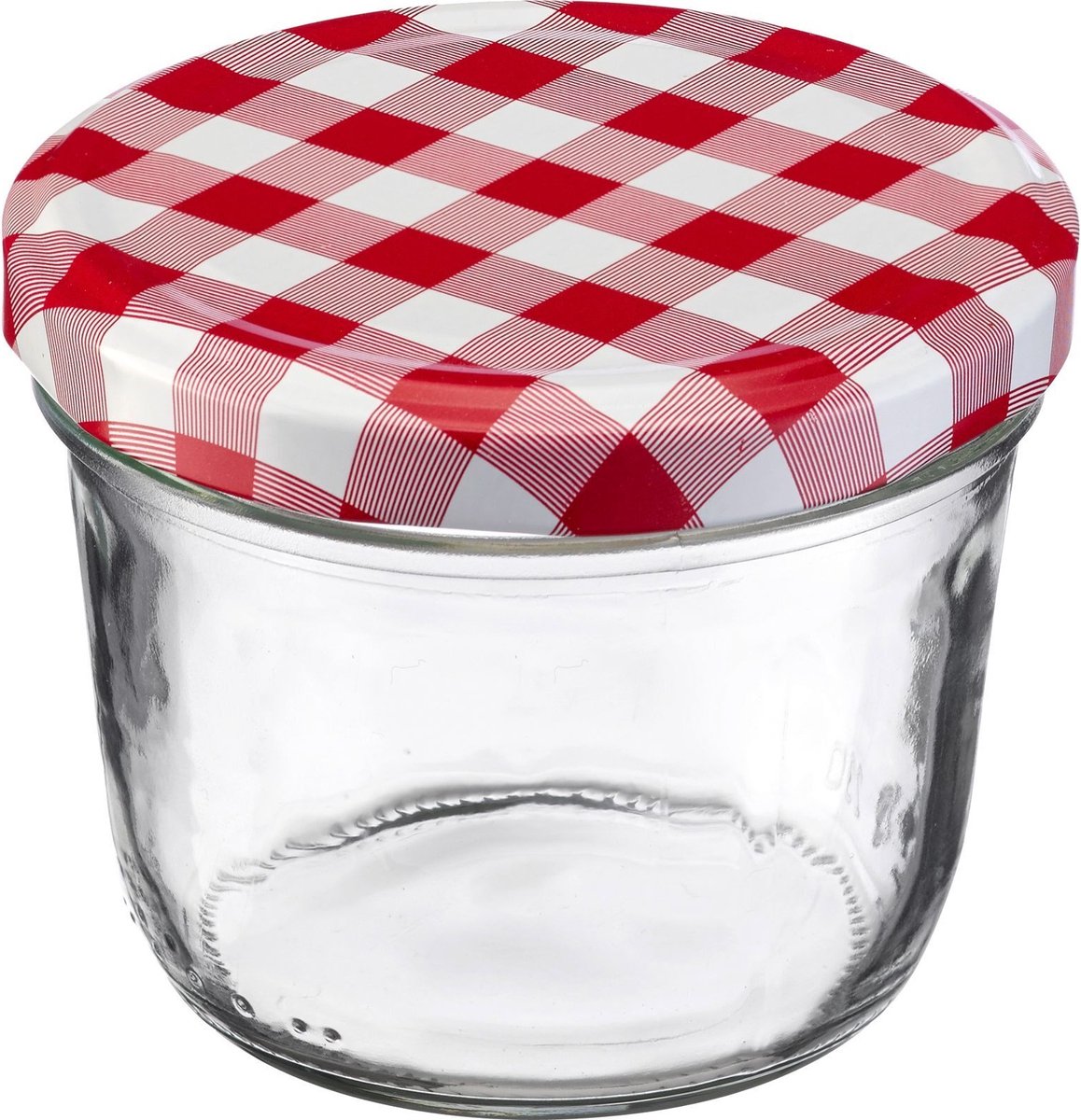 Westmark 6 Wursttöpfe Töpfe mit Drehdeckel, rund, Füllvolumen: 230 ml, ø 82 mm, Glas, 66502270