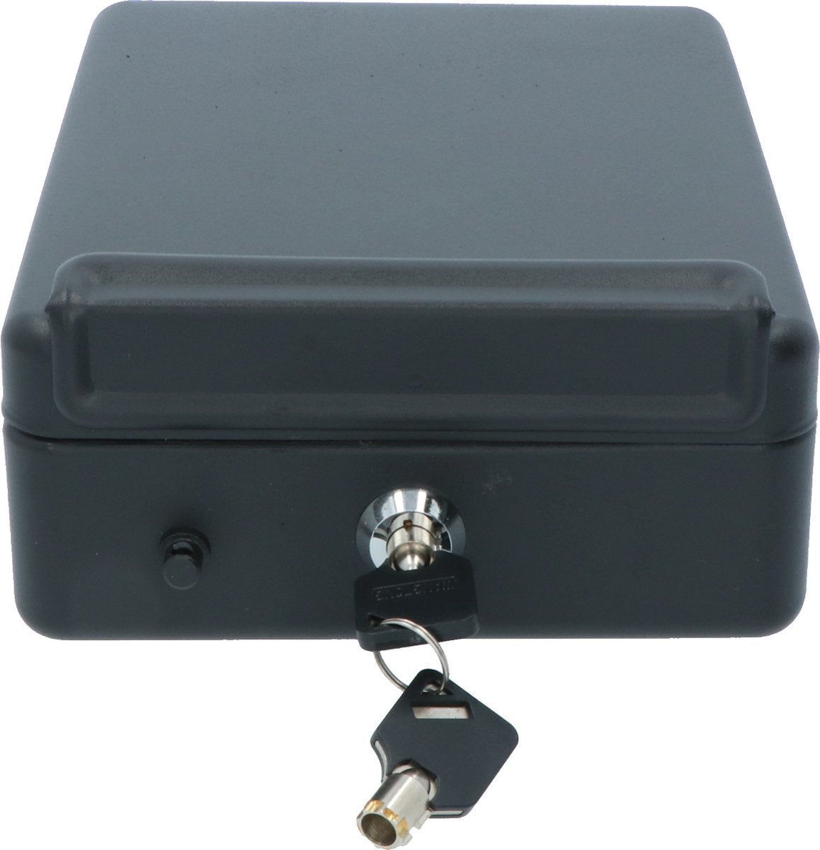 Carpoint Autotresor – Tresor für Auto, Wohnwagen, Wohnmobil, Boot – Velourspolsterung – kompakter Tresor – Maße 225 x 160 x 75 mm