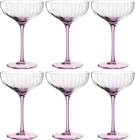 Leonardo Poesia Champagner-Coupé 260 ml Rosé – Set 6