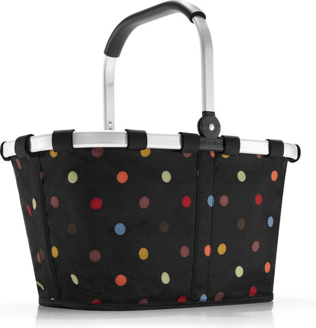 Reisenthel Carrybag Einkaufskorb – 22l – Punkte schwarz