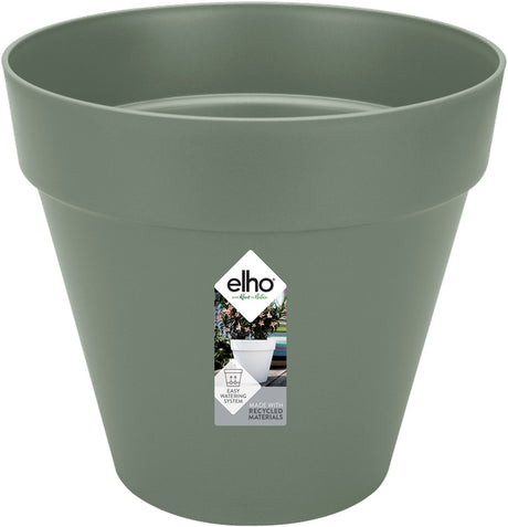 Elho loft urban rond 20 - bloempot voor buiten - ø 19.3 x h 17.5 cm - pistachegroen