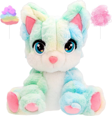 Spectron Cotton Cuties Kitty – duftendes Zuckerwatte-Kuscheltier, 30 cm