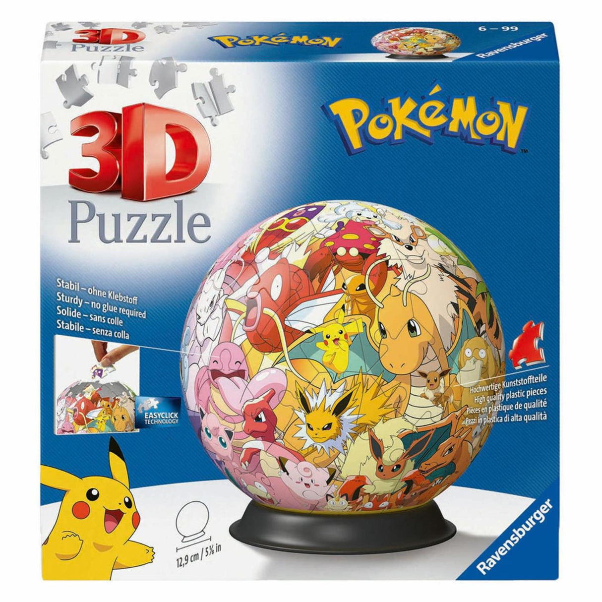 Ravensburger Puzzle-Ball-Pokémon mit mehreren Charakteren