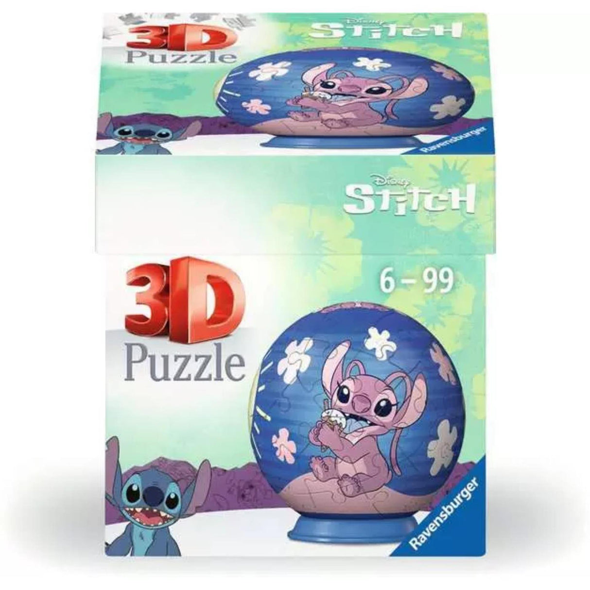Ravensburger 3D-Puzzle Kugelstich Engel, 54 Teile.