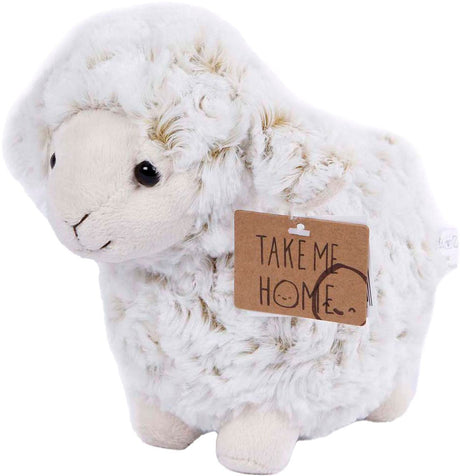 Take me Home Kuscheltier Schaf Junior 21 cm Plüsch weiß