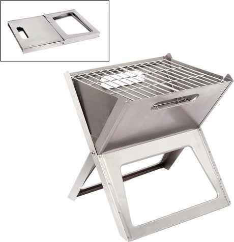 Bo-camp - barbecue - notebook - compact - houtskool