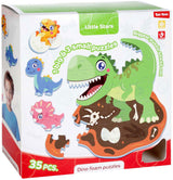 Toi-toys Little Stars Schaumstoff-Bodenpuzzle Dino, 36-tlg.