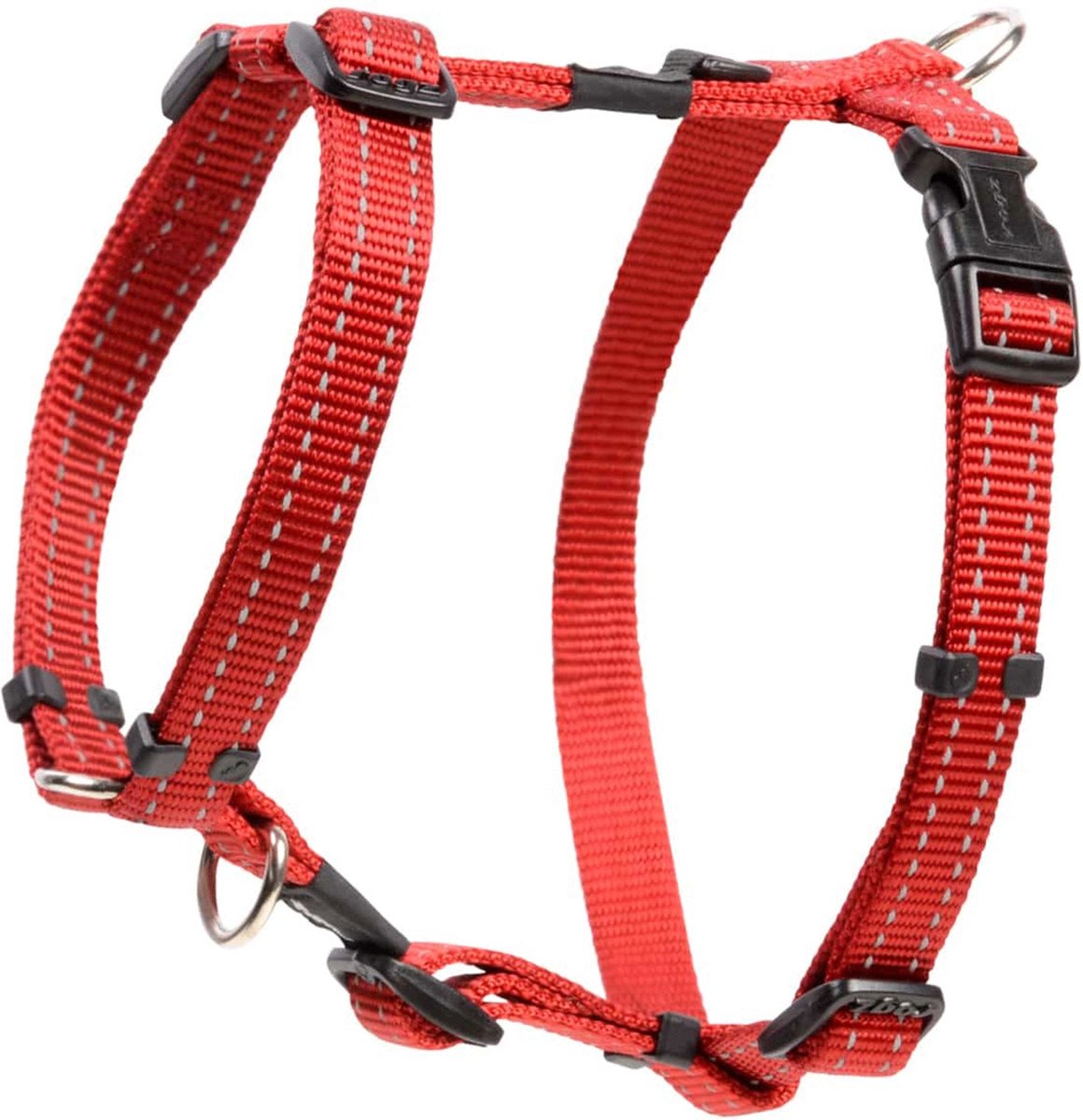 Rogz für Dogs Fanbelt Tuig Rood