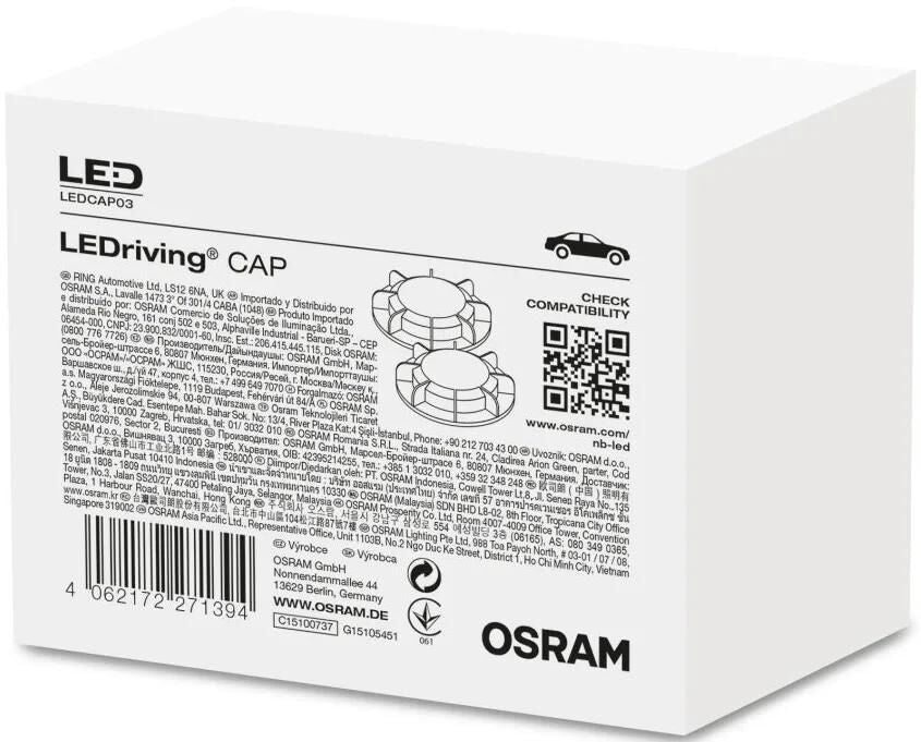 Osram-Adapter, LED-Antriebskappe, 2 Stück, Nachrüstung von LED-Antriebskappe 03