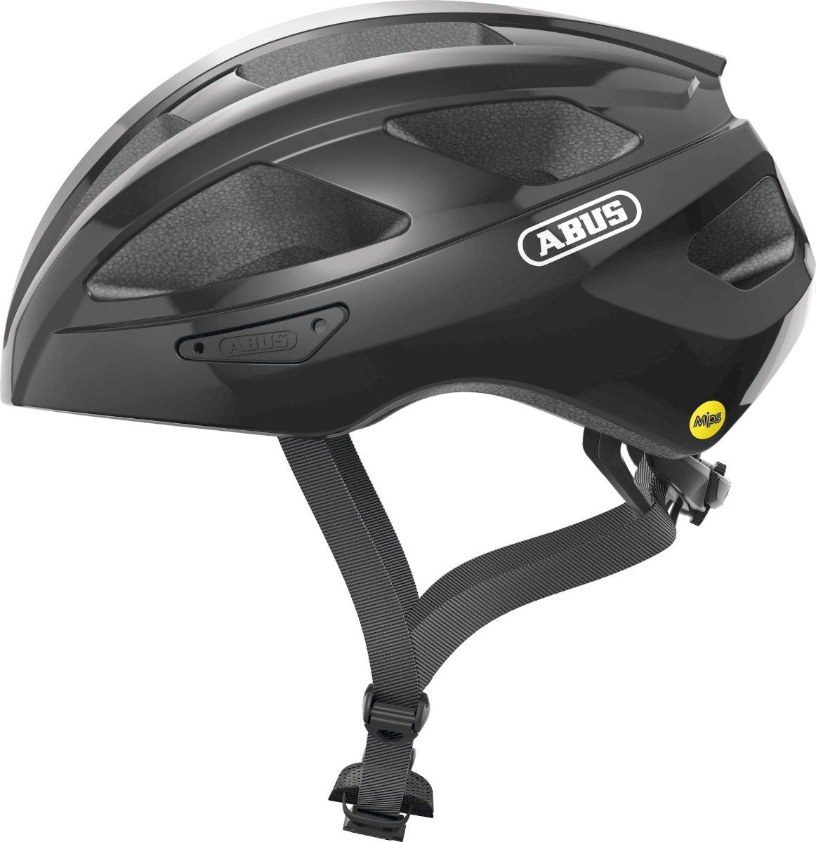 ABUS HELM MACATGOUD MIPS glänzend schwarz l 58-62 cm