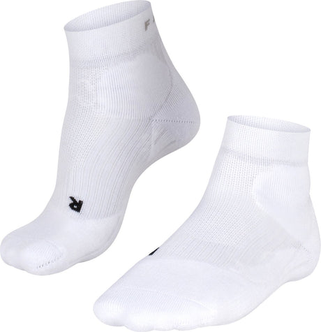 Falke te2 kurze Anti-Blasen-Tennissocken aus Baumwoll-Funktionsmaterial Herren weiß – Größe 42-43
