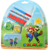 Undercover GmbH Undercover Super Mario Schulset – 7-teilige Dose mit Schreibwaren.