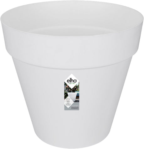 Elho loft urban rond 50 - bloempot voor buiten - ø 48.5 x h 44.5 cm - wit