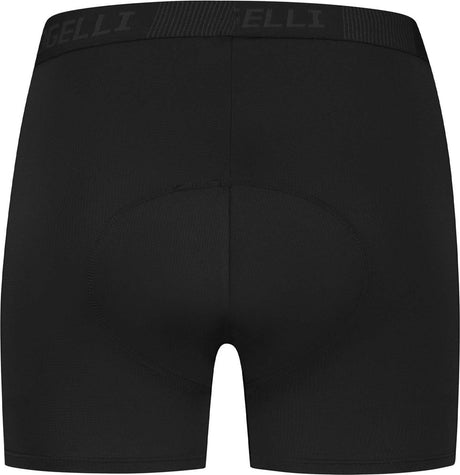 Rogelli dames fietsonderbroek met zeem - zwart