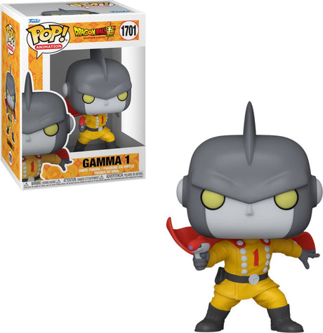 Funko Dragon Ball Super – Superheld Gamma 1 Vinylfigur 1701 Pop! mehrfarbig