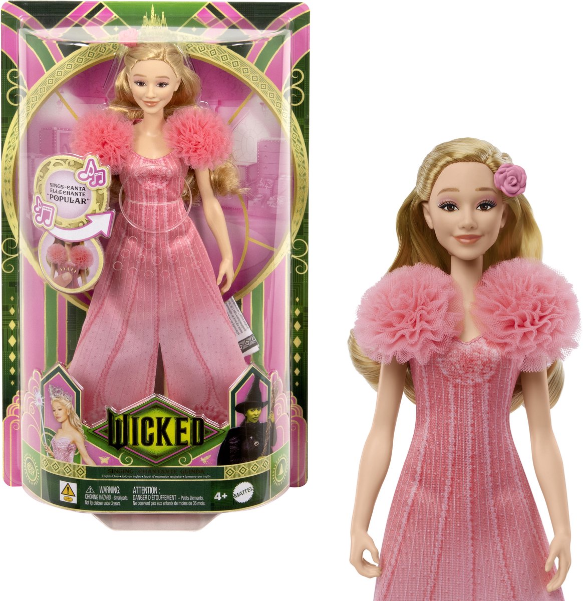 Wicked Glinda – singende Modepuppe