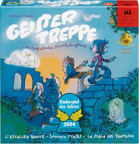 Drei Zauberer spielen Geisterfalle – Brettspiel