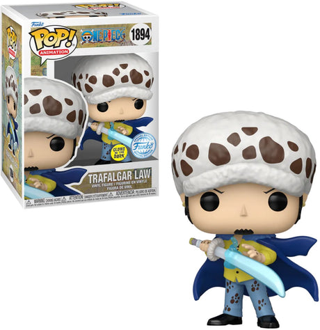 Funko-Pop! Animation Trafalgar Law GITD 1894 One Piece exklusiv