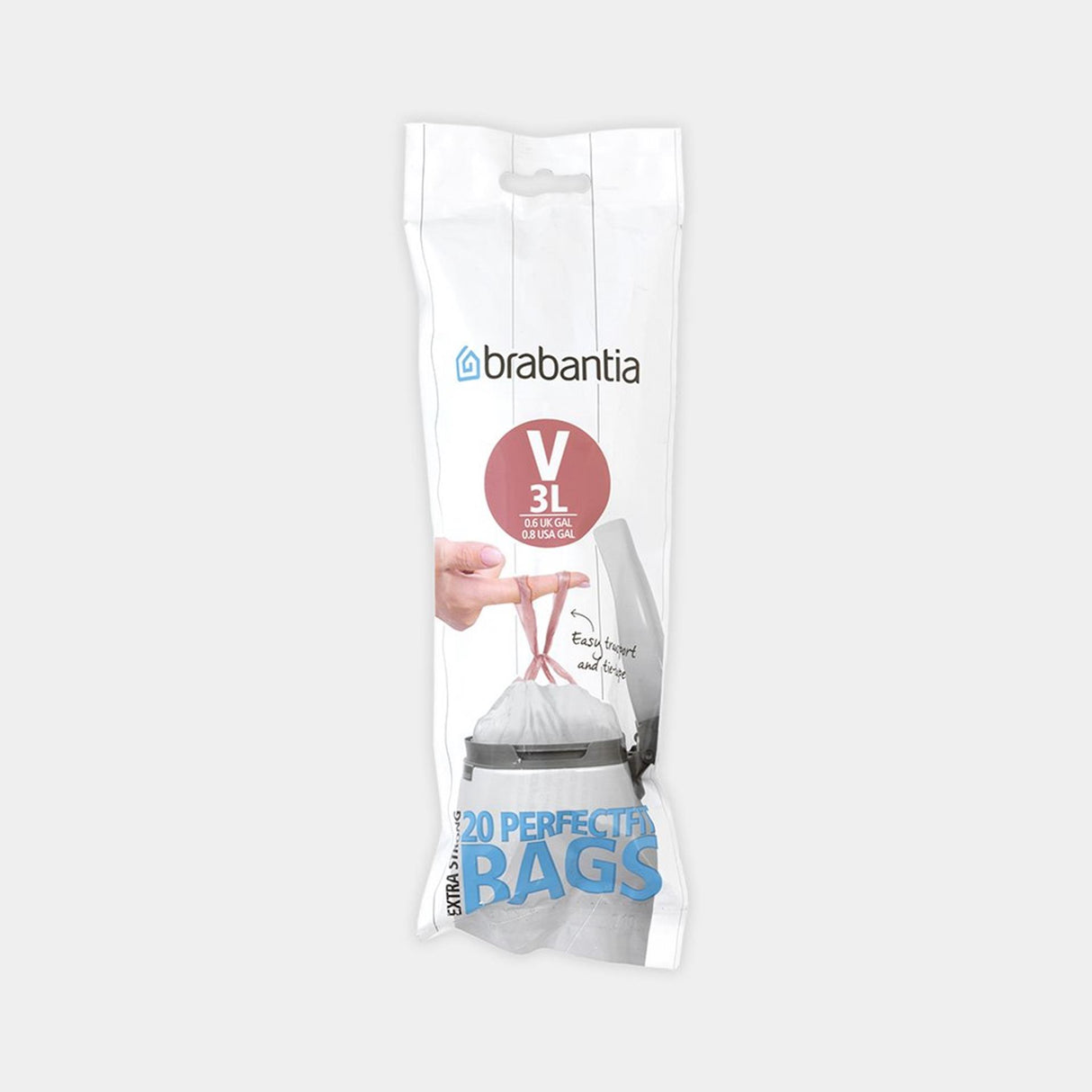 Brabantia Perfectfit Abfallbeutel mit 3 l