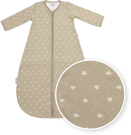Meyco Baby Sweet Heart Babyschlafsack rund – Sand weicher Sand – 110 cm – 1,0 Tog