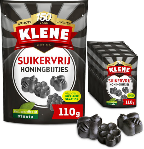 Klene zuckerfreie Honigbienen (12x 110gr)