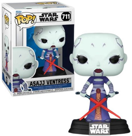 Funko Star Wars Asajj Ventress Vinylfigur 711 Unisex Pop! - neutral - Standard