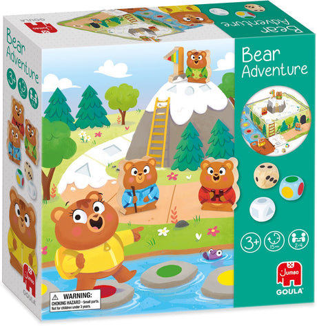 Goula Jumbo – Abenteuerspiel – Brettspiel für Kinder ab 3 Jahren
