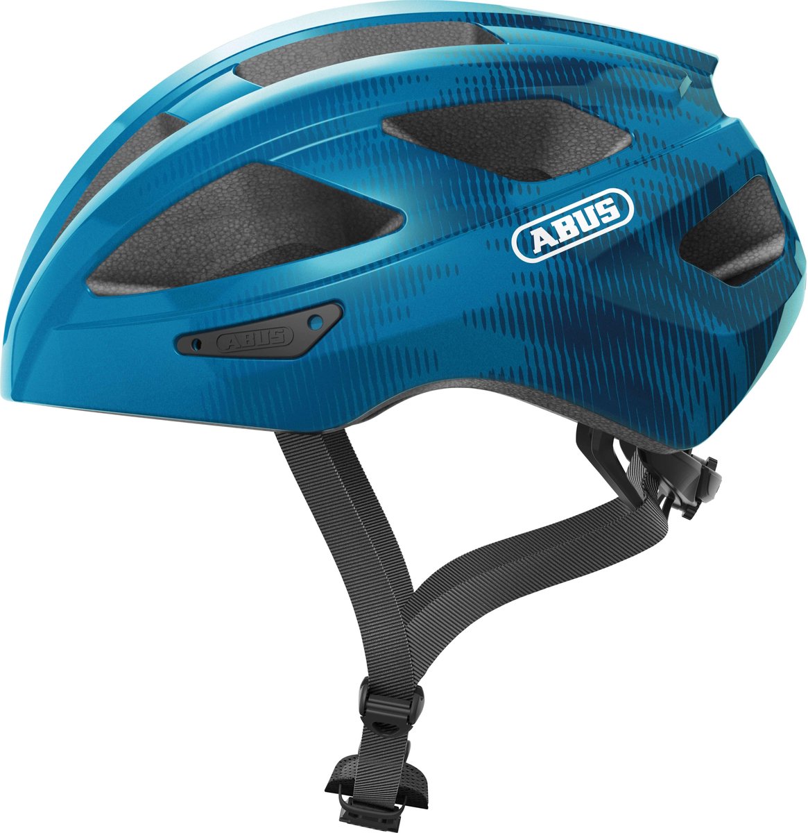 ABUS HELM MACATGOUD SEHLE BLUE L 58-62 cm
