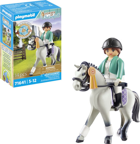 Playmobil-Pferde des Wasserfall-Turnierreiters – 71641