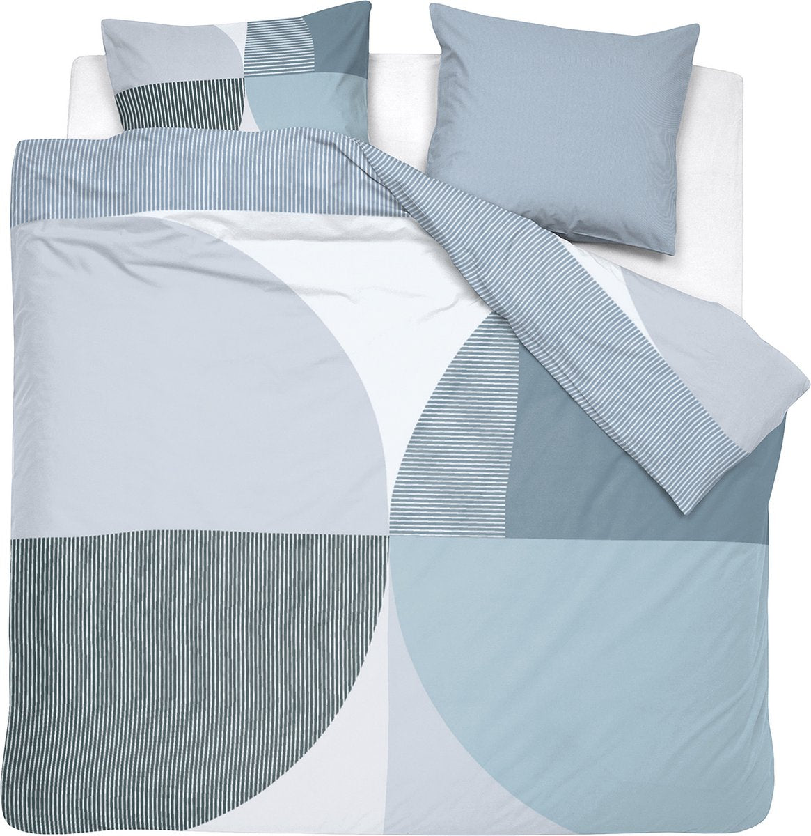 Cinderella dekbedovertrekset katoen 260 x 200 220 cm knut blauw + 2 kussenslopen 60x70