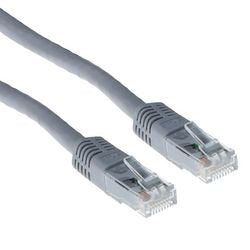 UTP Cat6 Patchkabel ACT IB8001 grau