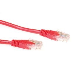 Cat6-patchkabel act ib8500 rood