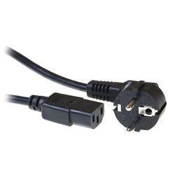 Act Stromkabel AK5012 Cee7 7 Stecker abgewinkelt) – C13