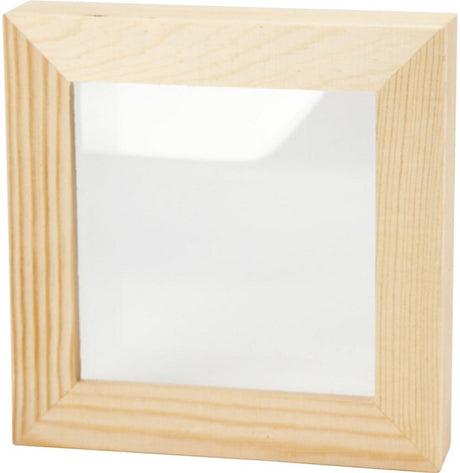 Kreativunternehmen https: www.cchobby.nl 3d-frame-with-glass-d-2-5-cm-dimensions-12-3x12-3-cm-1-piece